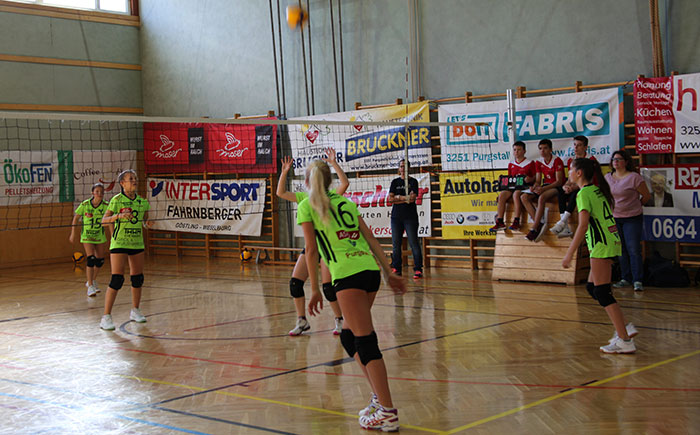 Die U14 Teams des ASKÖ Purgstall bei einem Heimtrunier